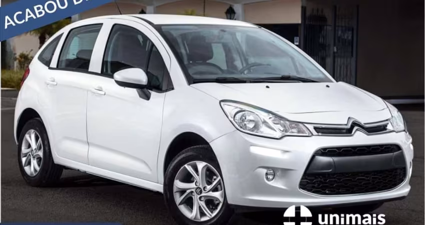CITROËN C3 1.5 TENDANCE 8V FLEX 4P MANUAL