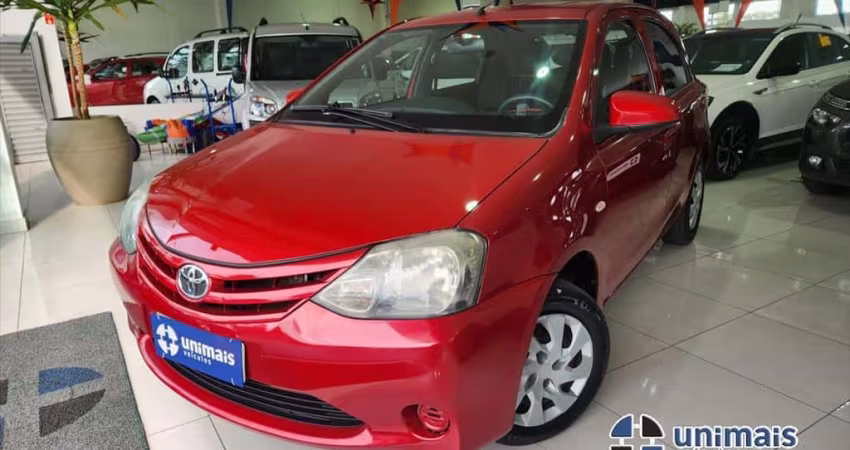 TOYOTA ETIOS 1.3 X 16V FLEX 4P MANUAL