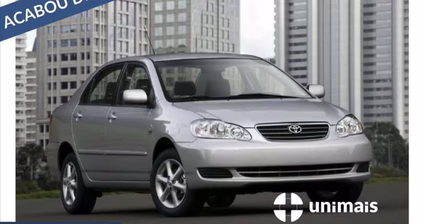 TOYOTA COROLLA 1.8 XEI 16V FLEX 4P MANUAL