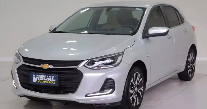 CHEVROLET ONIX PREMIER 2 1.0 TURBO FLEX AUTOMÁTICO 6M - 2023 - PRATA