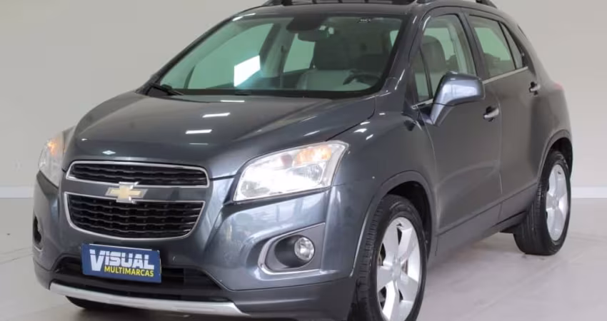CHEVROLET TRACKER LTZ 1.8 FLEX AUTOMÁTICO 6M - 2014 - CINZA