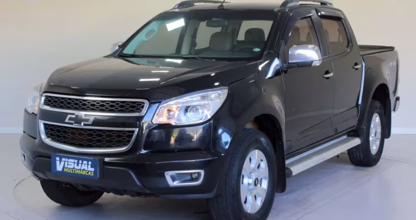 CHEVROLET S10 LTZ 2.8 TURBO DIESEL CD 4X4 AUTOMÁTICO 6M - 2013 - PRETO