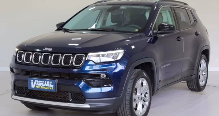 JEEP COMPASS LONGITUDE 1.3 T270 AUTOMÁTICO 6M - 2022 - AZUL