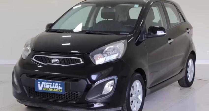 KIA PICANTO EX 1.0 MANUAL - 2012 - PRETO