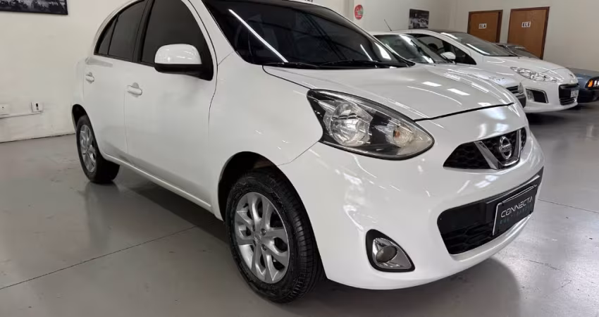 NISSAN MARCH SV 1.6 FLEX  START — 2017/2017 - BRANCO