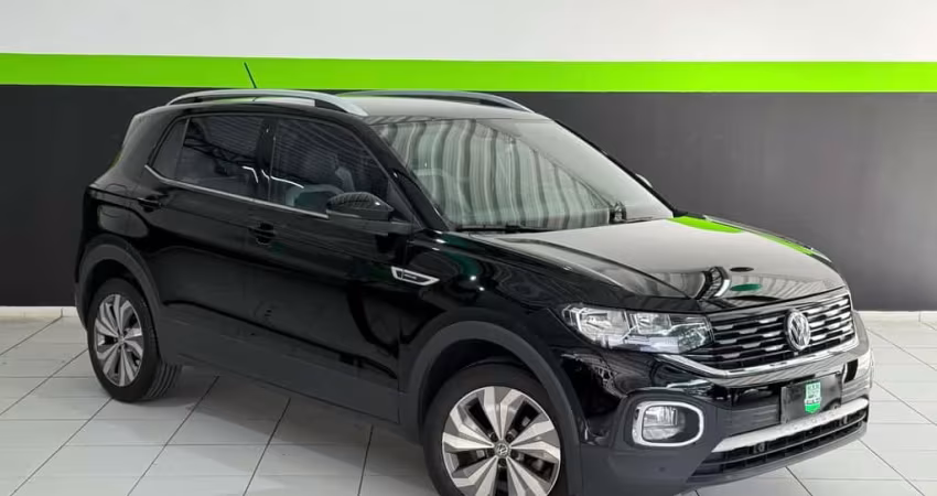 Volkswagen T-Cross Hig. 250 TSI 1.4 Flex 16V 5p Aut  - Preta - 2019/2020