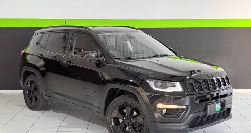 Jeep Compass Night Eagle 2.0 4x2 Flex 16V Aut  - Preta - 2017/2018