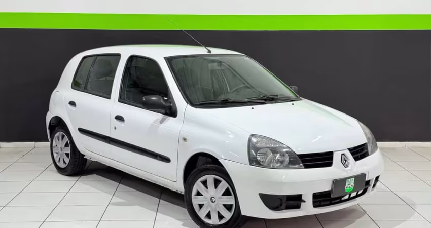 Renault Clio Campus Hi-Flex 1.0 16V 5p  - Branca - 2011/2011
