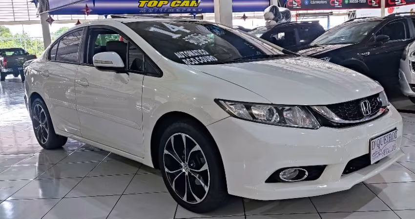 Honda Civic EXR 2.0 Flex completo teto solar 
