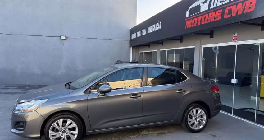 CITROEN C4 LOUNGE TENDANCE 2.0 FLEX 4P MEC 2014