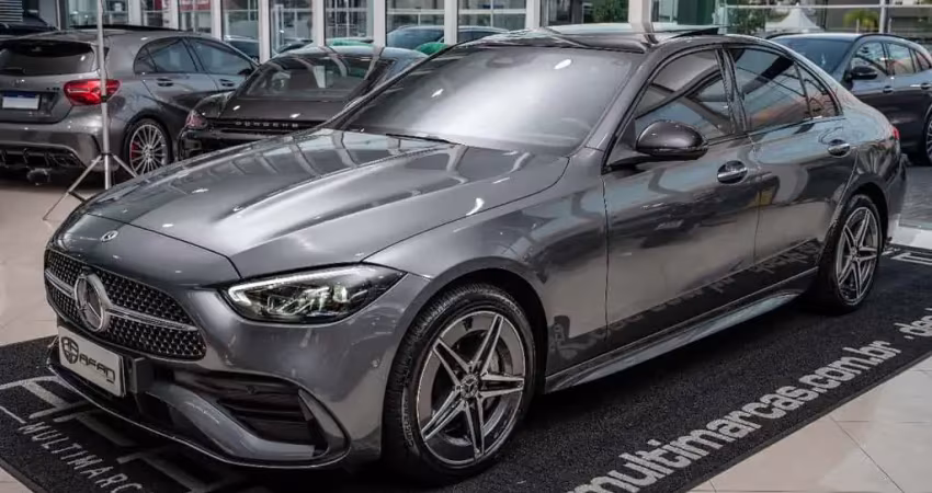 MERCEDES-BENZ C200 AMG LINE 1.5T 204CV C/TETO AUT./2024 (HYBRID)