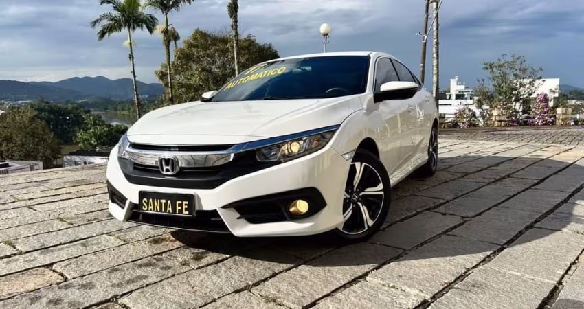 Honda Civic EXL CVT - Branca - 2017/2017