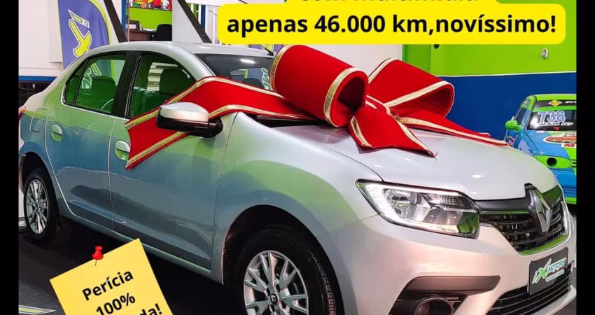 Logan Zen 1.0 2021completo,apenas 46.000km,multimídia,sensor de ré,manual e chave cópia!