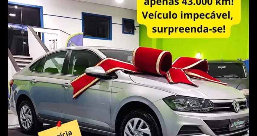 Virtus 1.6 2020 AT, apenas 43.000 km, veículo impecável!