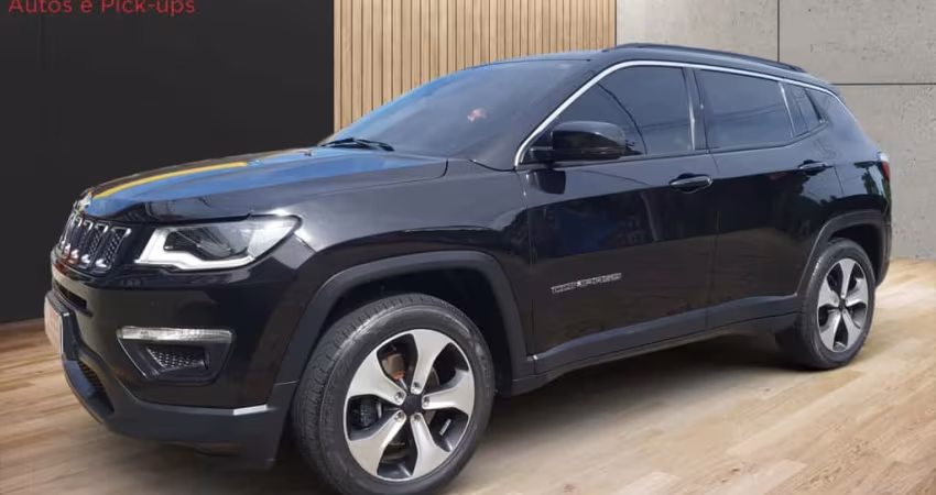 Jeep Compass LONGITUDE 2.0 4x2 Flex 16V Aut. - Preta - 2016/2017