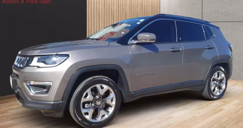 Jeep Compass LIMITED 2.0 4x2 Flex 16V Aut. - Cinza - 2017/2018