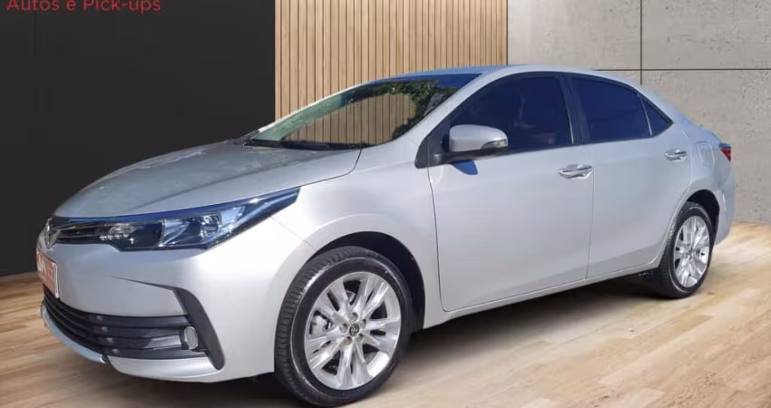 Toyota Corolla XEi 2.0 Flex 16V Aut.  - Prata - 2017/2018