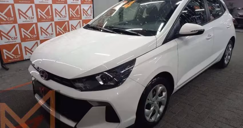 Hyundai HB20 Comfort 1.0 Flex 12V Mec.  - Branca - 2023/2024