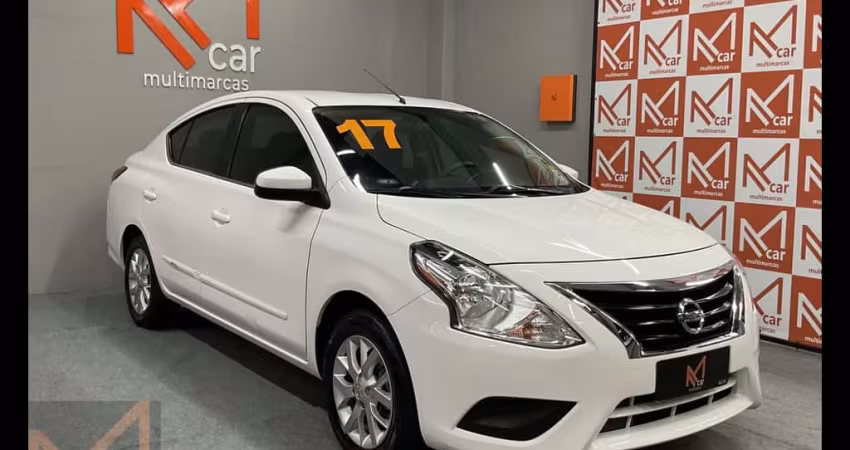 Nissan Versa SV 1.6 16V FlexStart 4p Aut.  - Branca - 2016/2017