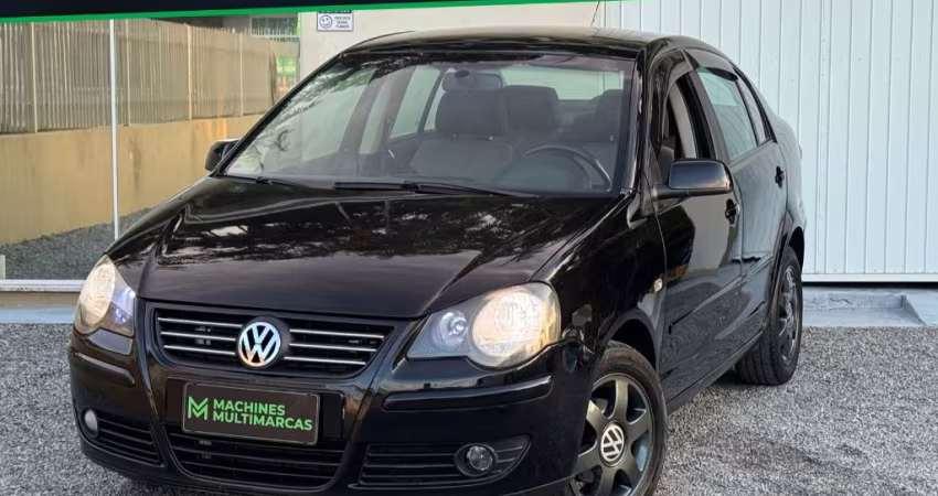 VW POLO SEDAN 1.6 TOP 2007 - TROCO E FINANCIO