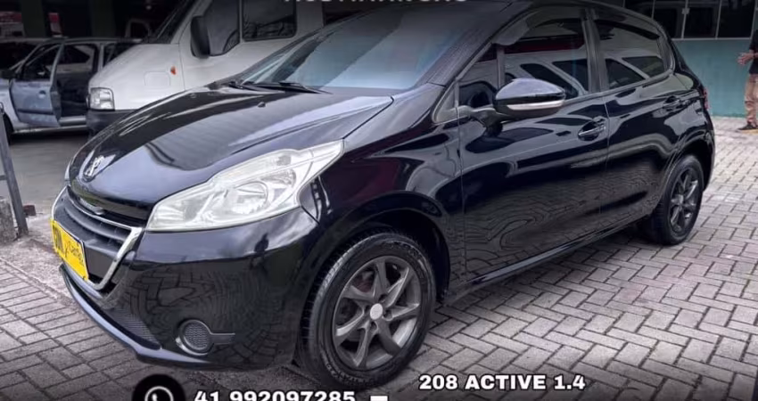PEUGEOT 208 1.5 ACTIVE 8V FLEX 4P MANUAL 2014