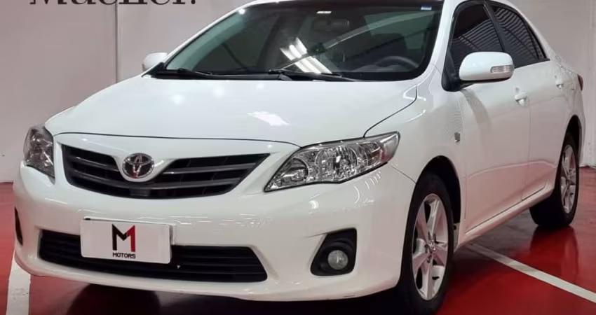 TOYOTA COROLLA 2.0 XEI 16V FLEX 4P AUTOMÁTICO - 2013 - BRANCO