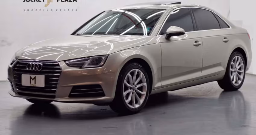 AUDI A4 SEDAN AMBIENTE  2.0 TFSI GASOLINA S-TRONIC - 2017 - PRATA