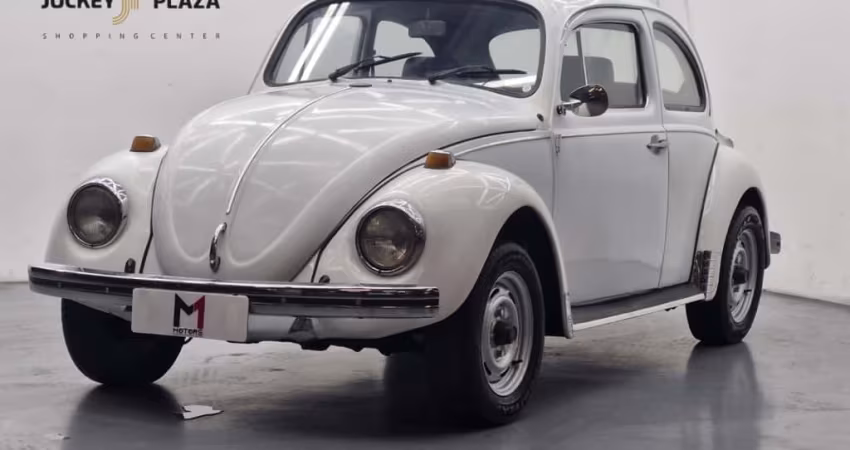 VOLKSWAGEN FUSCA 1.3 8V GASOLINA MANUAL - 1978 - BRANCO