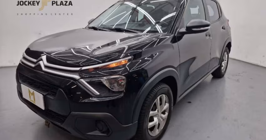 CITROËN C3 LIVE PACK 1.0 FLEX MANUAL - 2023 - PRETO