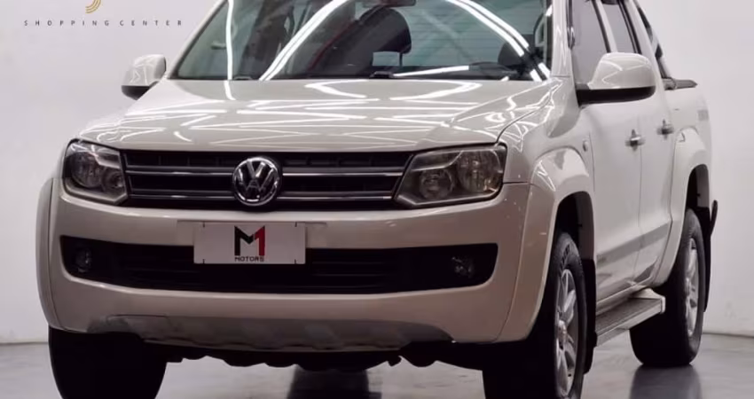 VOLKSWAGEN AMAROK TRENDLINE CD 2.0 4X4 TURBO DIESEL MANUAL - 2013 - BRANCO