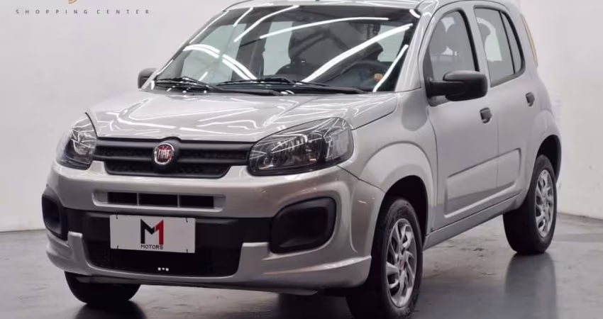 FIAT UNO ATTRACTIVE 1.0 FIRE FLEX MANUAL - 2021 - PRATA