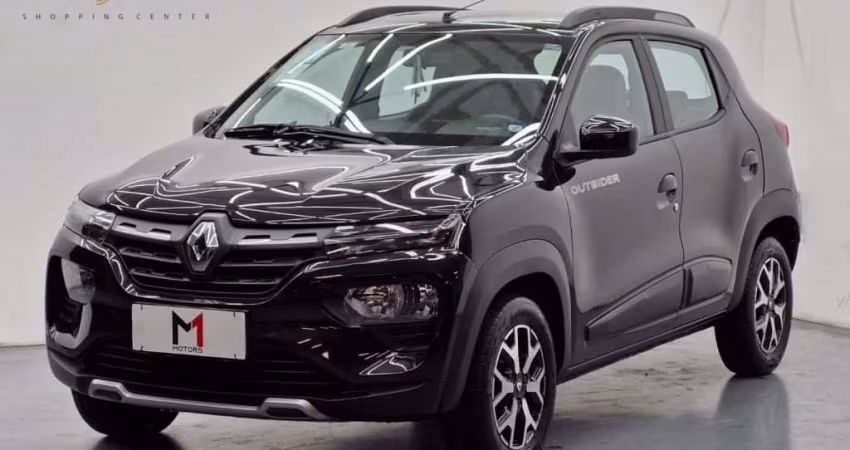 RENAULT KWID OUTSIDER 1.0 SCE FLEX MANUAL - 2023 - PRETO