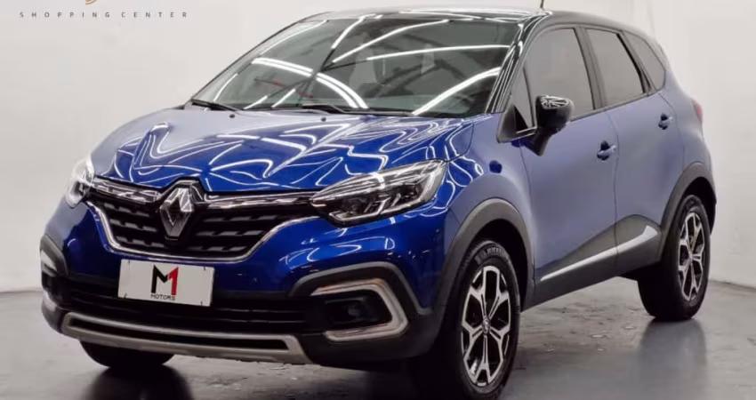 RENAULT CAPTUR ICONIC 1.3 TCE FLEX CVT - 2022 - AZUL
