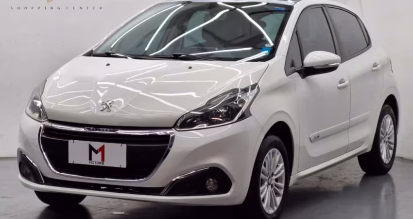 PEUGEOT 208 ALLURE 1.2 FLEX MANUAL - 2018 - BRANCO