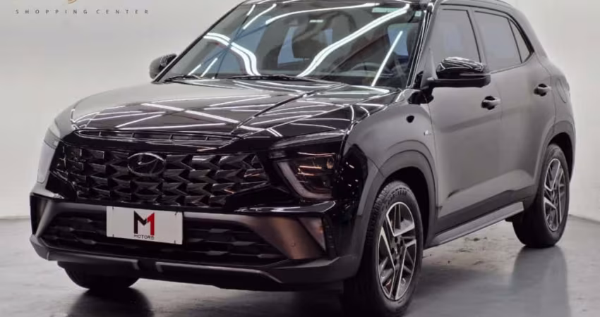 HYUNDAI CRETA NLINE 1.0 TURBO FLEX AUTOMÁTICO - 2023 - PRETO