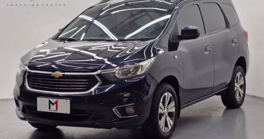 CHEVROLET SPIN PREMIER 1.8 FLEX AUTOMÁTICO 7L - 2020 - AZUL