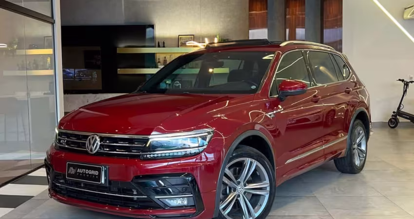 Volkswagen Tiguan Allspac R-Line 350 TSI 2.0 4x4  - Vermelha - 2018/2018