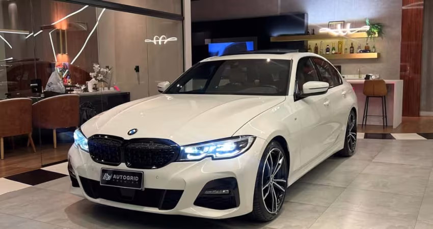 BMW 320i 2.0 TB M Sport A.Flex/M.Sport 4p  - Branca - 2021/2022