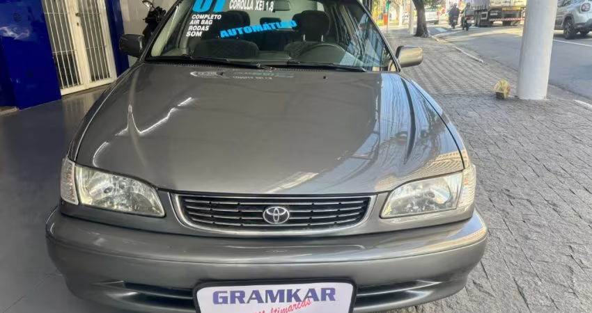 TOYOTA COROLLA XEI 1.8 GASOLINA AUTOMÁTICO 2001