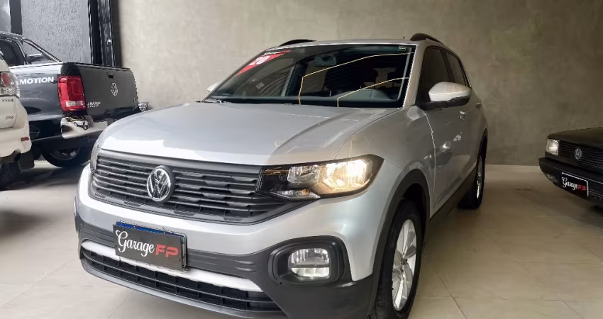 VOLKSWAGEN T-CROSS SENSE 1.0 TURBO FLEX 2020 PRATA
