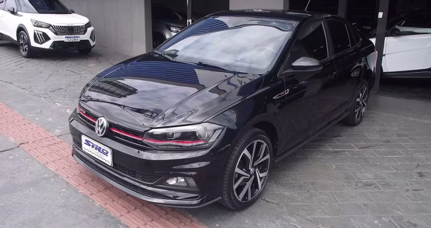 Volkswagen Virtus GTS 1.4 Turbo TSI Automático + Borboleta Flex 2020/2021 Preto