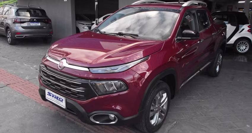 Fiat Toro Volcano 2.4 Automático + Borboleta Flex 2019/2020 Vermelho