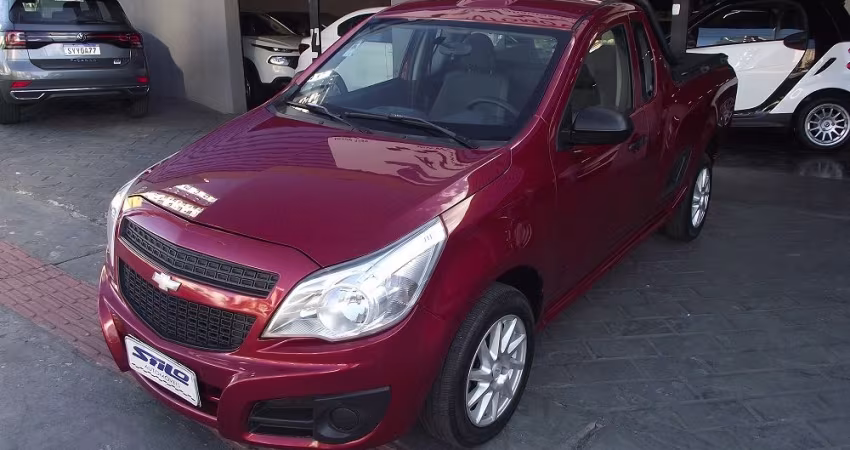 Chevrolet Montana LS 1.4 Flex 2018/2019 Vermelho