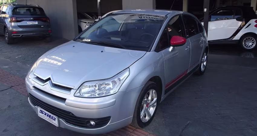 Citroen C4 Exclusive Competition 2.0 Automático Flex 2013/2014 Prata
