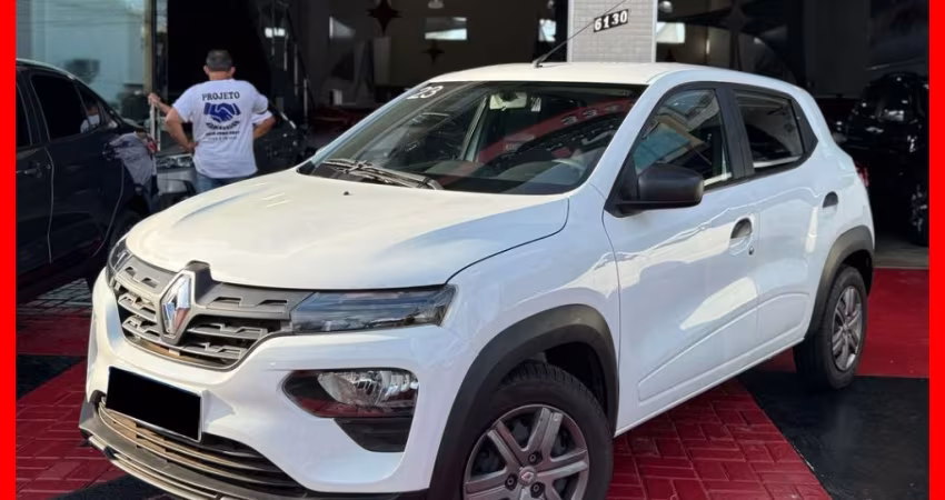 RENAULT KWID ZEN COMPLETO 2023 BAIXO KM EXCELENTE PARA APP UBER E 99 FINANCIA 100%