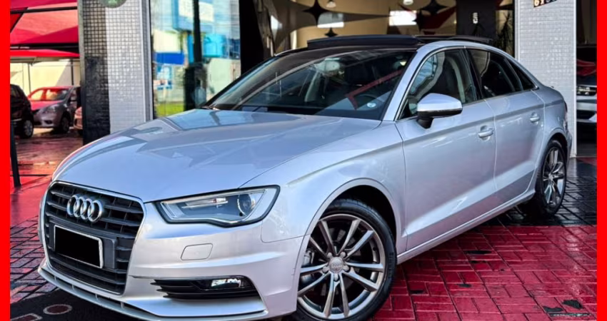Audi A3 1.8 Ambition TB TFSI Com teto solar 2014 e revisões feitas na concessionária