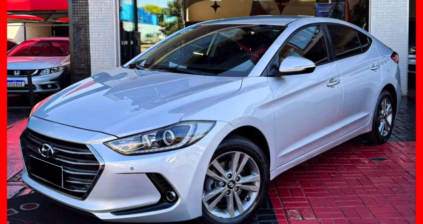 Elantra 2.0 Flex Aut. 2017 Com Manual e chave copia Completo