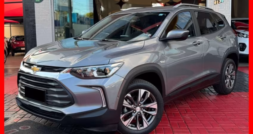 Tracker LTZ 1.2 Turbo Flex Aut. Completo 2021 Baixo KM/Manual e chave copia