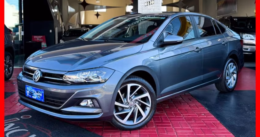Virtus Highline 200 TSI 1.0 Flex Aut. 2020 Completo C/ Manual e chave copia