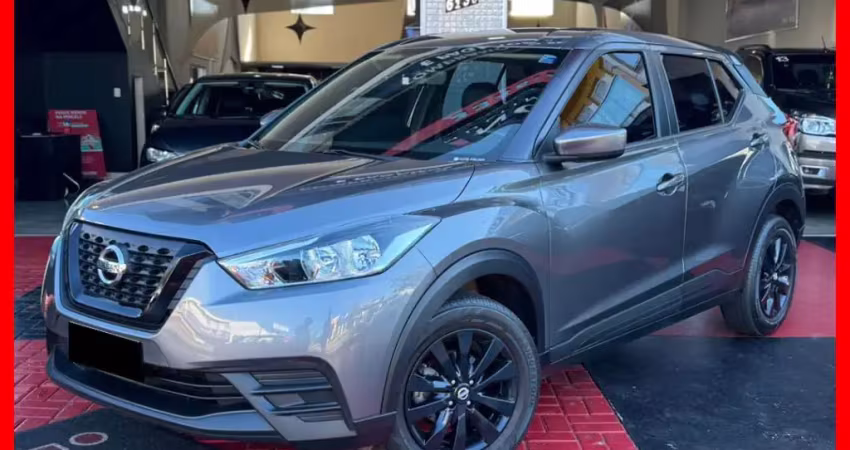 Kicks Active S 1.6 Flex Aut. Completo 2021 C/ Manual e chave copia e baixo KM